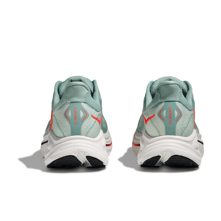 Hoka Clifton 10 Men's Sage/Neon Flame - Run Vault