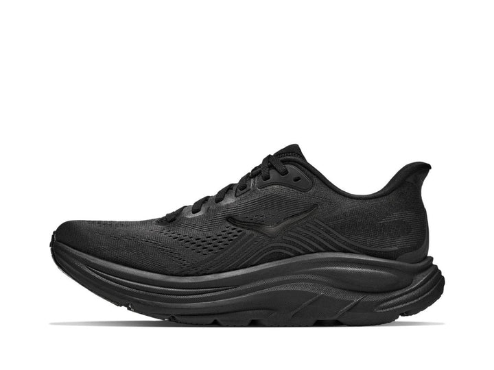 Hoka Clifton 11 Wide 2E Men's Black/Black - Run Vault