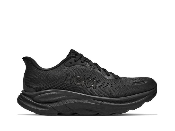 Hoka Clifton 11 Wide 2E Men's Black/Black - Run Vault
