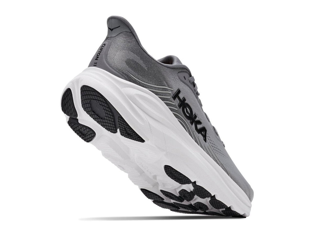 Hoka Clifton 11 Wide 2E Men's Galactic Grey/Stellar Grey - Run Vault