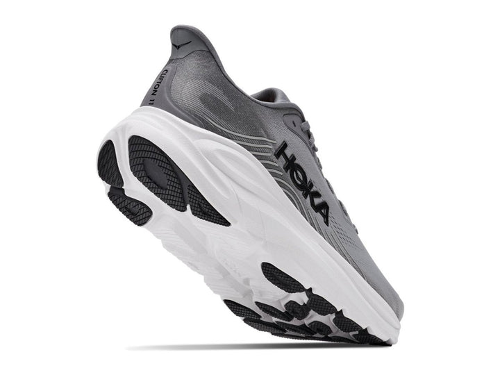 Hoka Clifton 11 Wide 2E Men's Galactic Grey/Stellar Grey - Run Vault