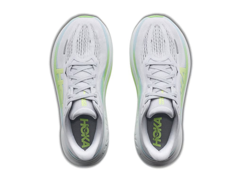 Hoka Clifton Pro Wide 1D Women's Cosmic Grey/Neon Yuzu - Run Vault