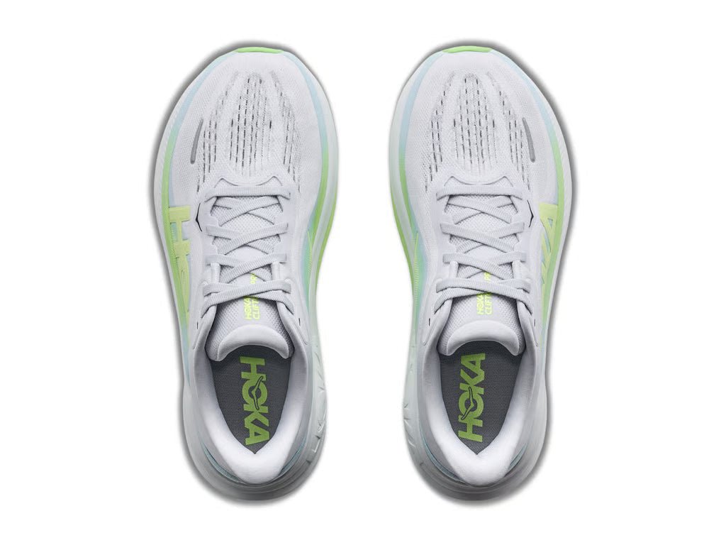 Hoka Clifton Pro Wide 1D Women's Cosmic Grey/Neon Yuzu - Run Vault