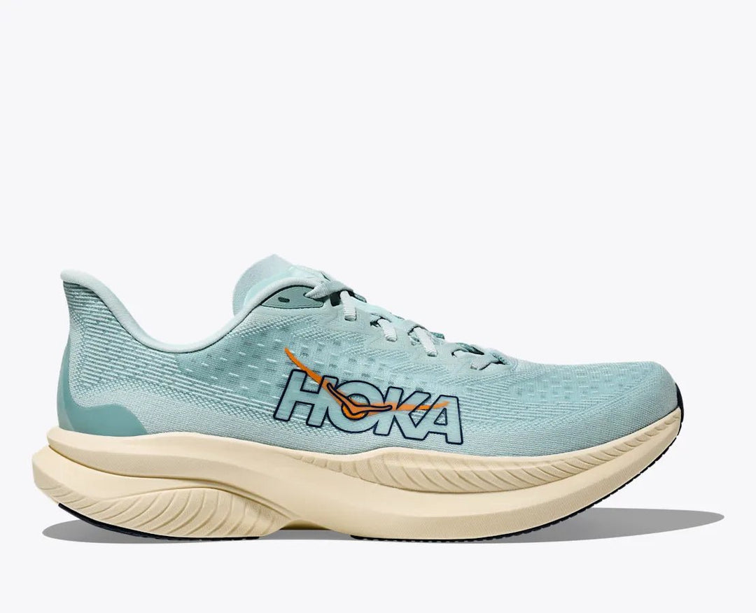 Hoka - Mach 6 - Men's - Clear Sea/Sea Water - Run Vault