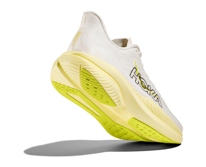 Hoka - Mach 6 - Women's - White/Neon Hoka Citrus - Run Vault