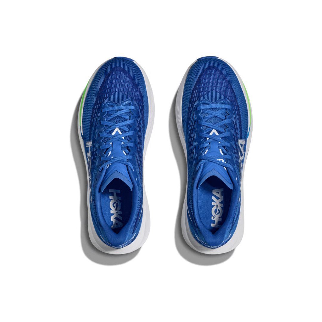 Hoka Mach 7 Men's Cobalt Blue/Neon Green - Run Vault