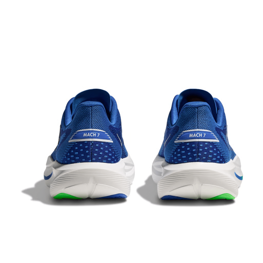 Hoka Mach 7 Men's Cobalt Blue/Neon Green - Run Vault