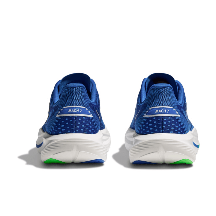Hoka Mach 7 Men's Cobalt Blue/Neon Green - Run Vault
