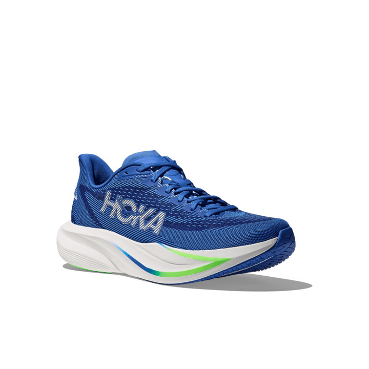 Hoka Mach 7 Men's Cobalt Blue/Neon Green - Run Vault