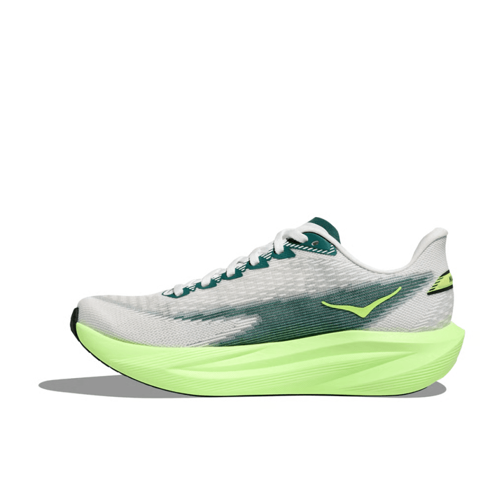 Hoka Mach 7 Men's Frost/Neon Yuzu WIDE 2E - Run Vault