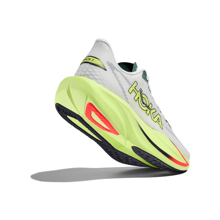 Hoka Mach 7 Women's Frost/Neon Yuzu - Run Vault