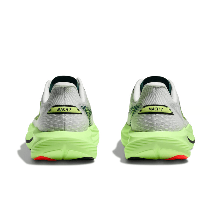 Hoka Mach 7 Women's Frost/Neon Yuzu - Run Vault