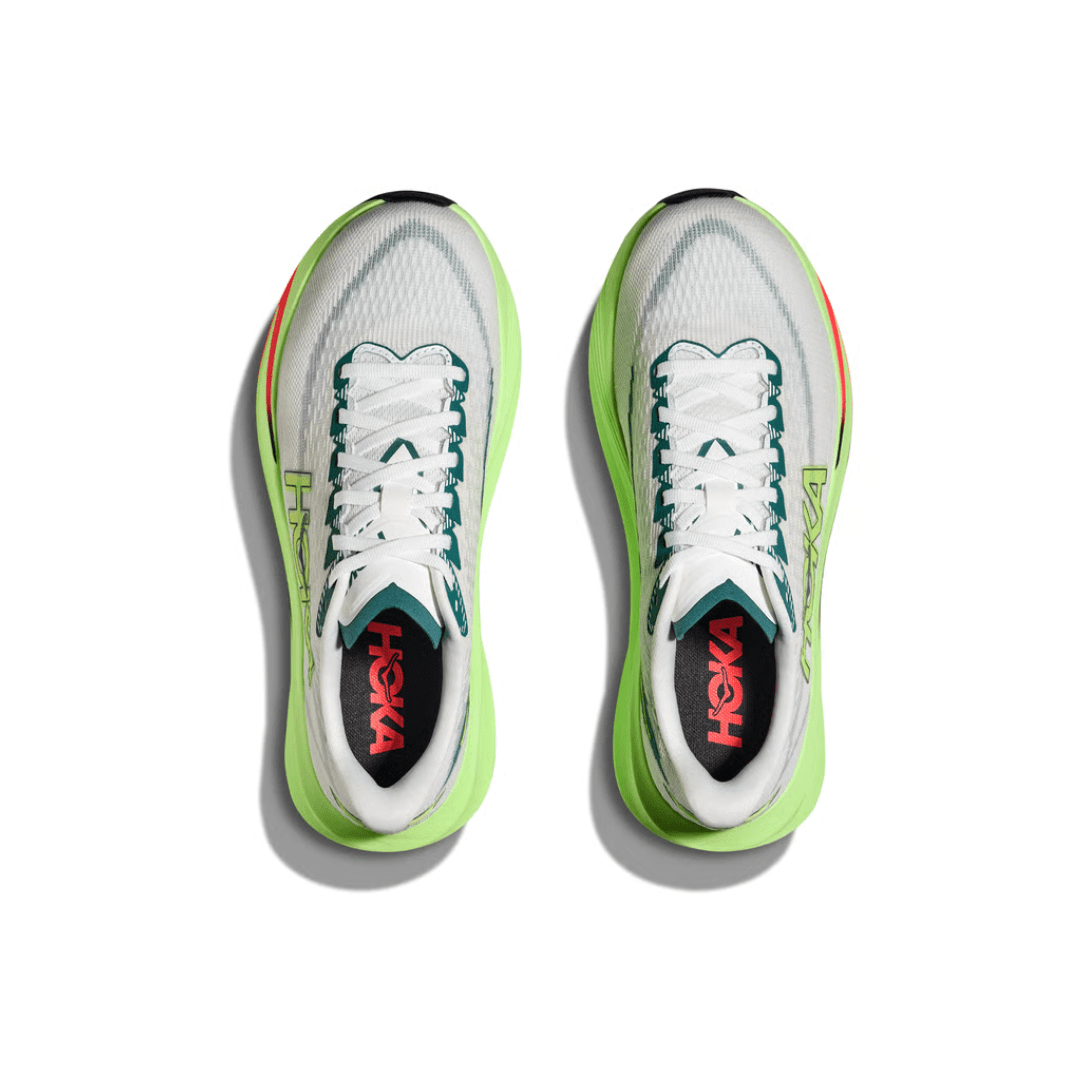 Hoka Mach 7 Women's Frost/Neon Yuzu - Run Vault