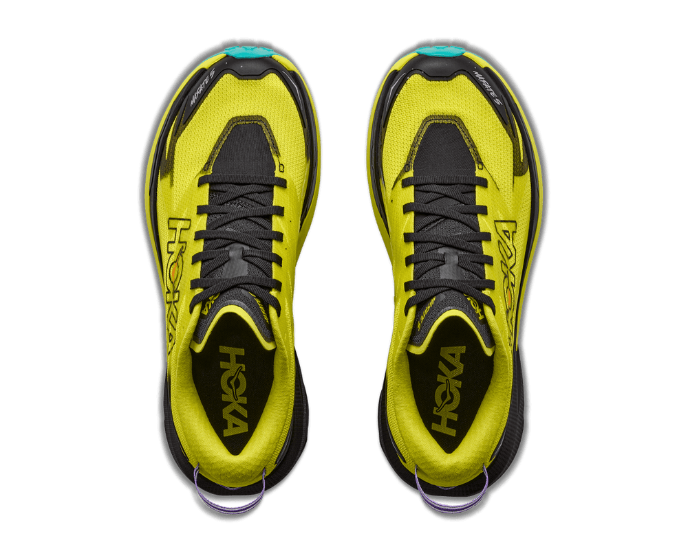Hoka Mafate 5 Men's Black/Hoka Citrus - Run Vault