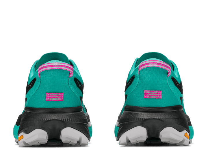 Hoka Mafate 5 Women's Black/Electric Aqua - Run Vault