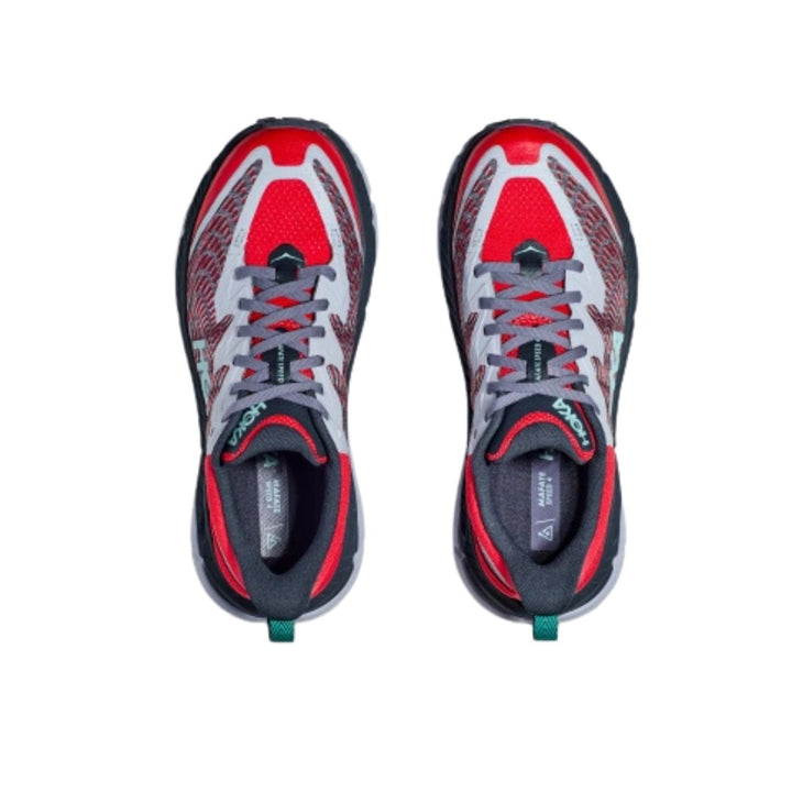 Hoka - Mafate Speed 4 - Women's - Cerise/Stormy Skies - Run Vault
