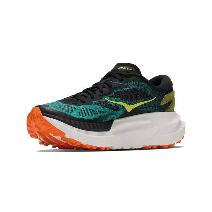 Hoka - Mafate X - Men's -Black/Electric Aqua