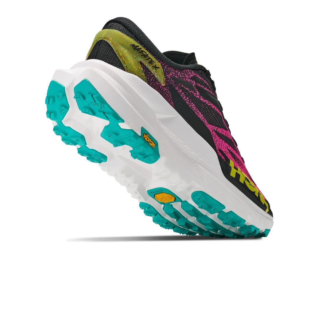 Hoka Mafate X Women's Black/Neon Dragonfruit
