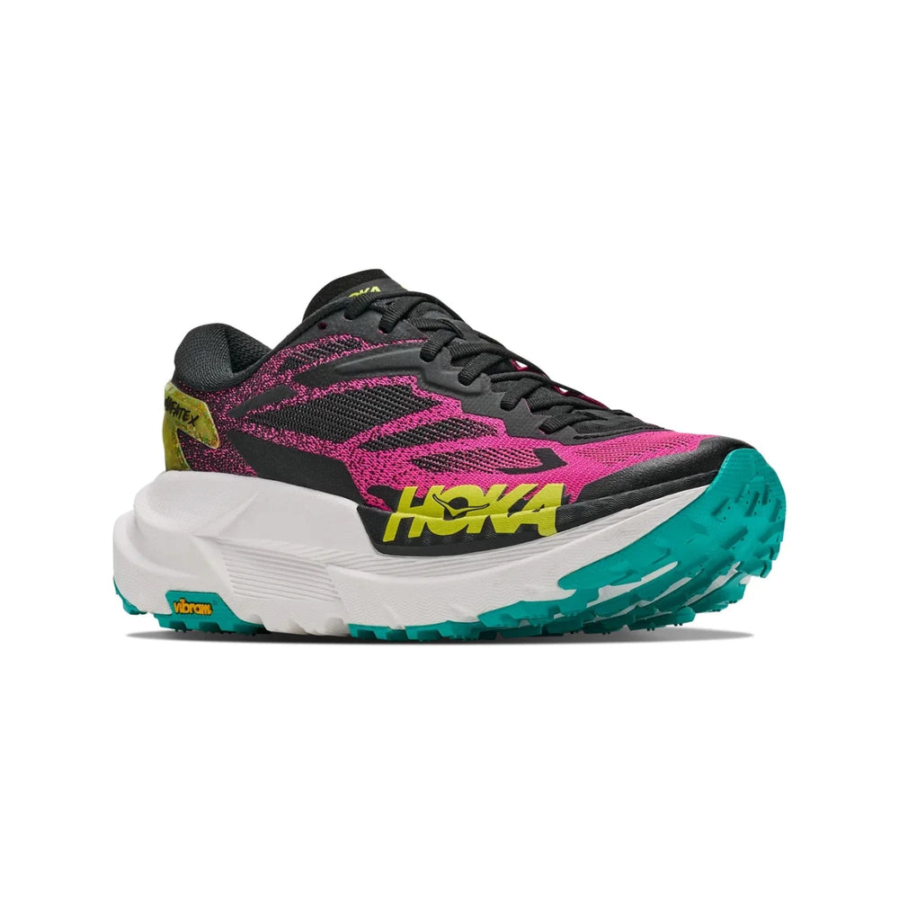 Hoka Mafate X Women's Black/Neon Dragonfruit - Run Vault