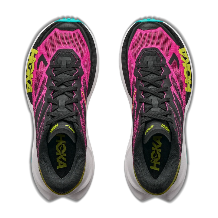 Hoka Mafate X Women's Black/Neon Dragonfruit - Run Vault