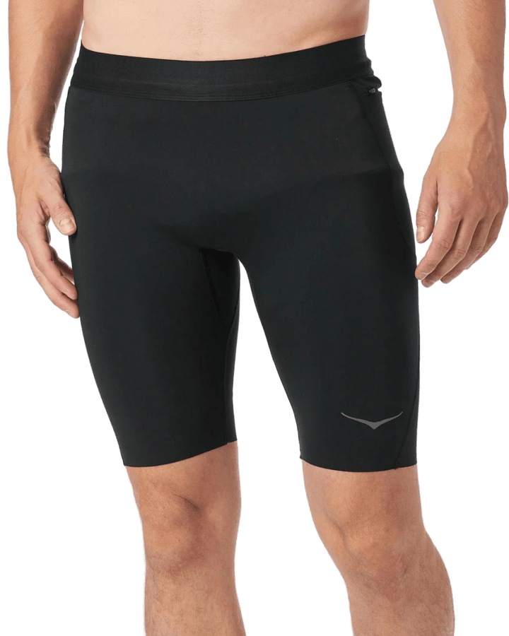 Hoka Novafly Half Tight - Mens - Black - Koshi Tan - Tan - Run Vault