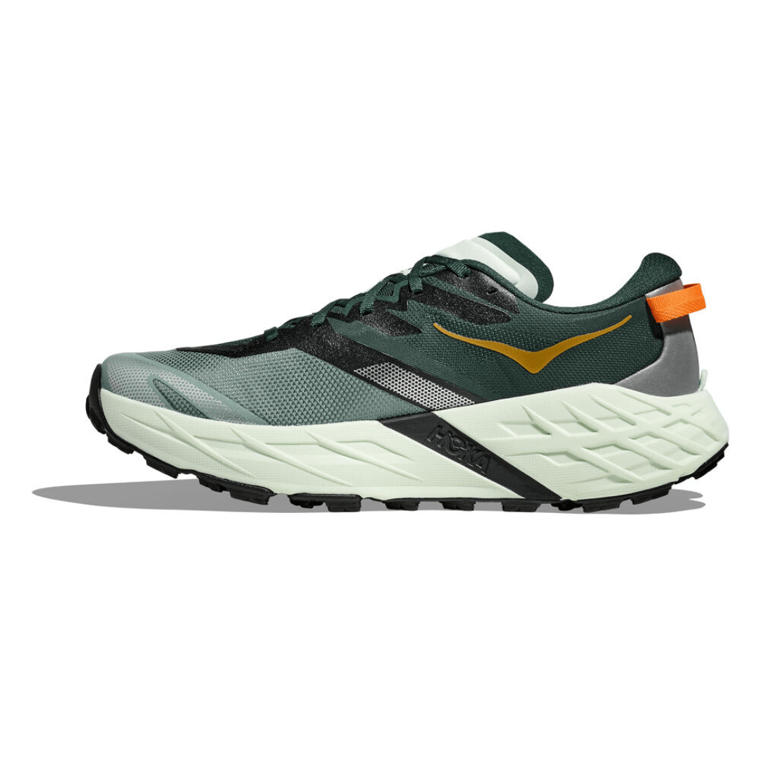 Hoka Speedgoat 7 Men's Bay Leaf/Sea Glass WIDE 2E - Run Vault