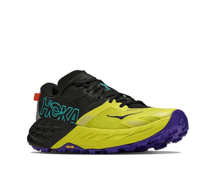 Hoka Speedgoat 7 Men's Black/Hoka Citrus - Run Vault