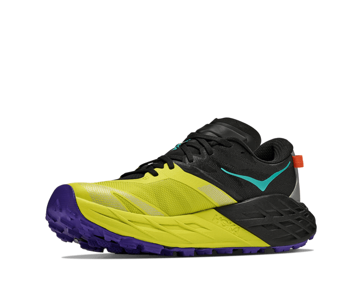Hoka Speedgoat 7 Men's Black/Hoka Citrus - Run Vault