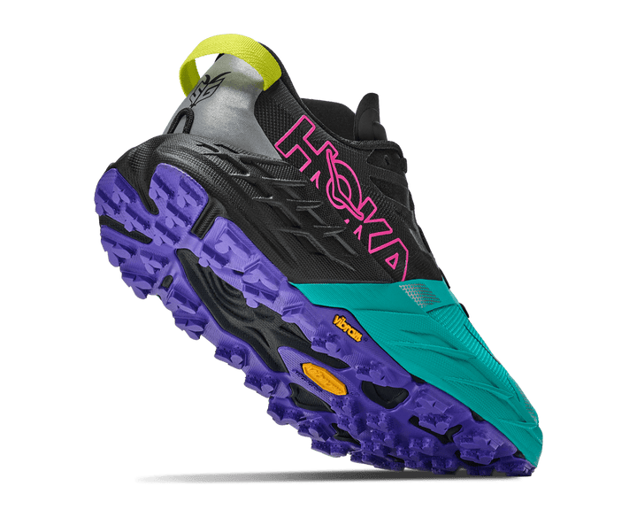 Hoka Speedgoat 7 Women's Black/Electric Aqua - Run Vault