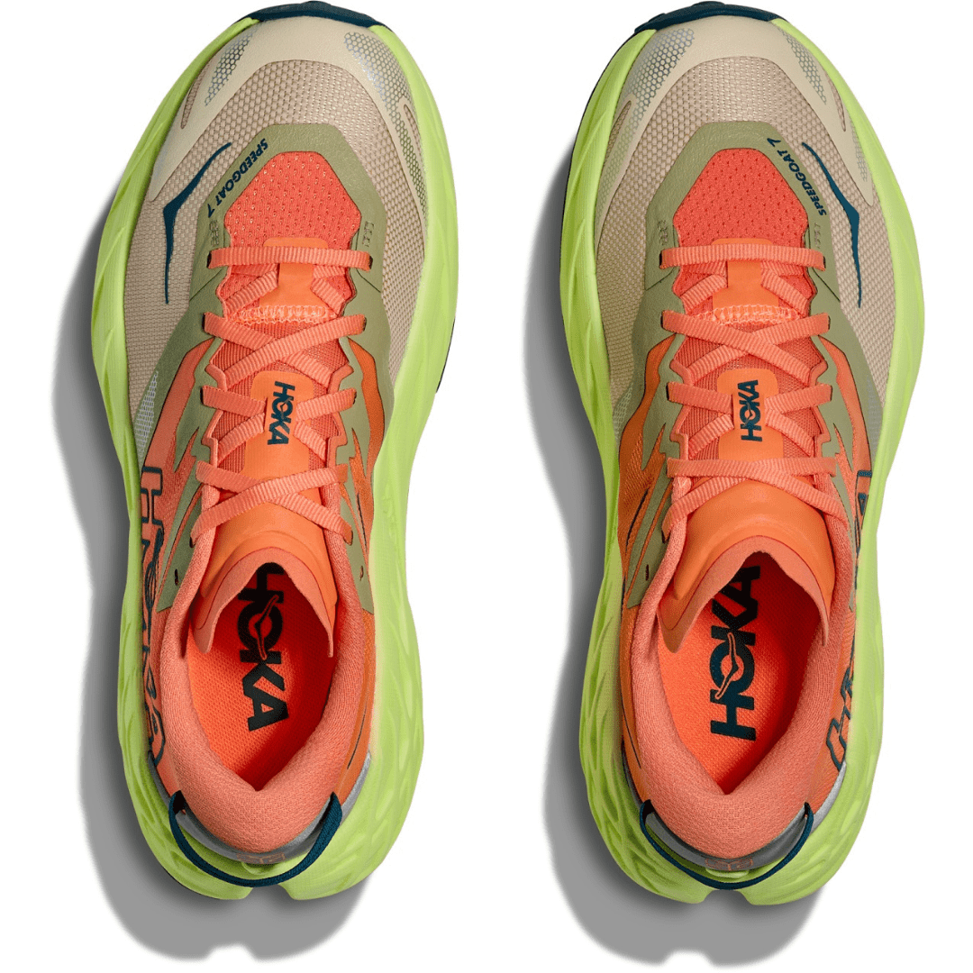 Hoka Speedgoat 7 Women's Persimmon/Neon Yuzu - Run Vault