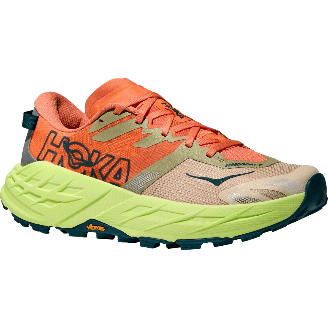 Hoka Speedgoat 7 Women's Persimmon/Neon Yuzu - Run Vault