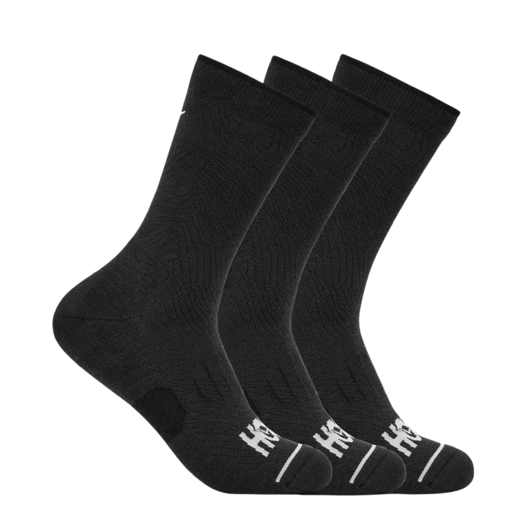 Hoka Unisex Crew Run Sock 3 Pack - Run Vault