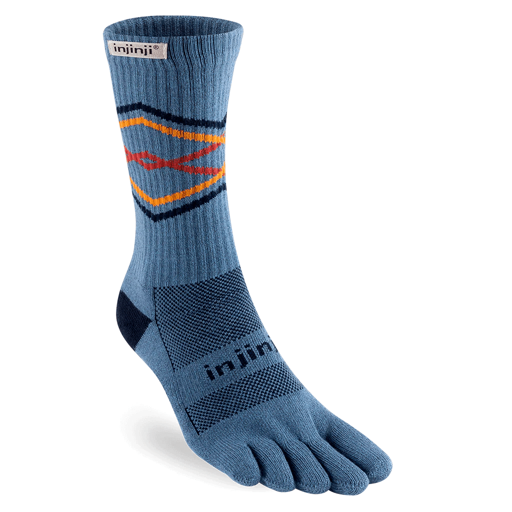 Injinji TRAIL 2.0 Midweight Crew (Unisex) - Run Vault
