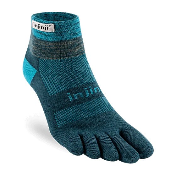 Injinji TRAIL Midweight Padded Cushioning Mini - Crew (Unisex) - Run Vault