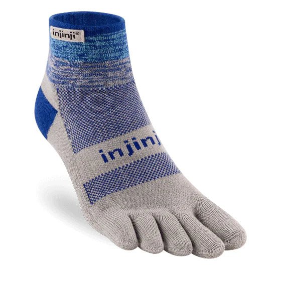 Injinji TRAIL Midweight Padded Cushioning Mini - Crew (Unisex) - Run Vault