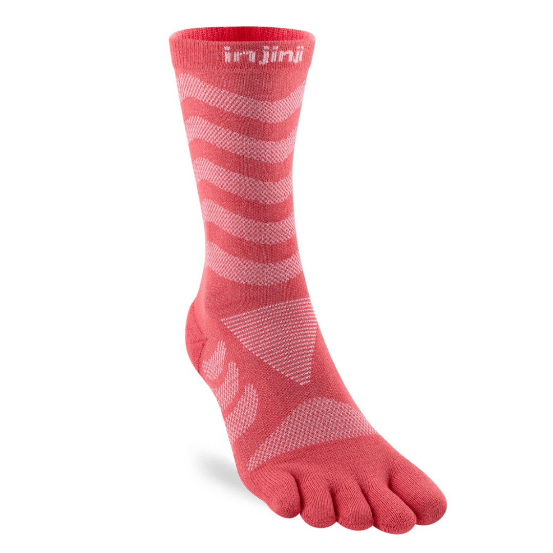 Injinji Women's Ultra Run Midweight - Padded Toes - Crew - Run Vault