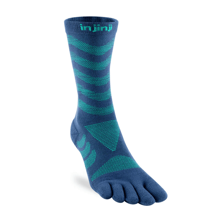 Injinji Women's Ultra Run Midweight - Padded Toes - Crew - Run Vault