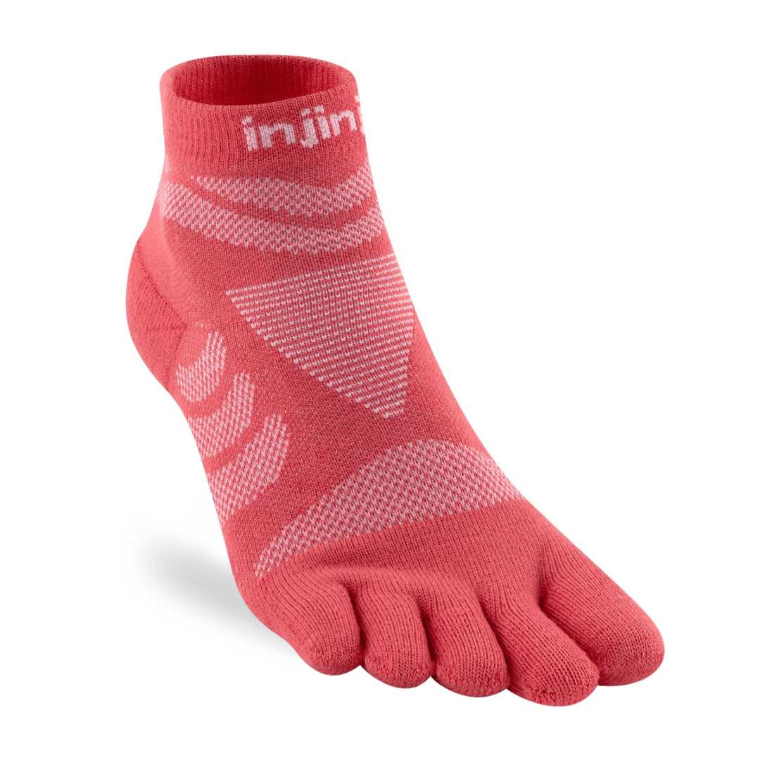 Injinji Womens Ultra Run Midweight - Padded Toes - Mini - Crew - Run Vault
