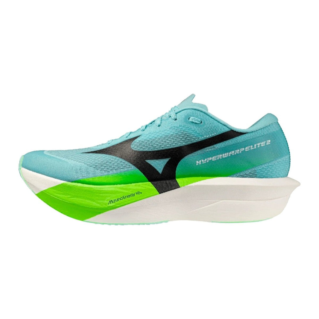 Mizuno Hyperwarp Elite 2 Unisex Rinsing Rivulet/Black/Lime Burst - Run Vault