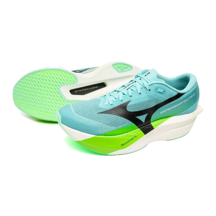 Mizuno Hyperwarp Elite 2 Unisex Rinsing Rivulet/Black/Lime Burst - Run Vault