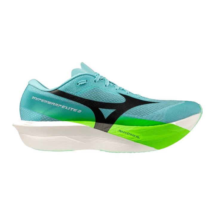 Mizuno Hyperwarp Elite 2 Unisex Rinsing Rivulet/Black/Lime Burst - Run Vault