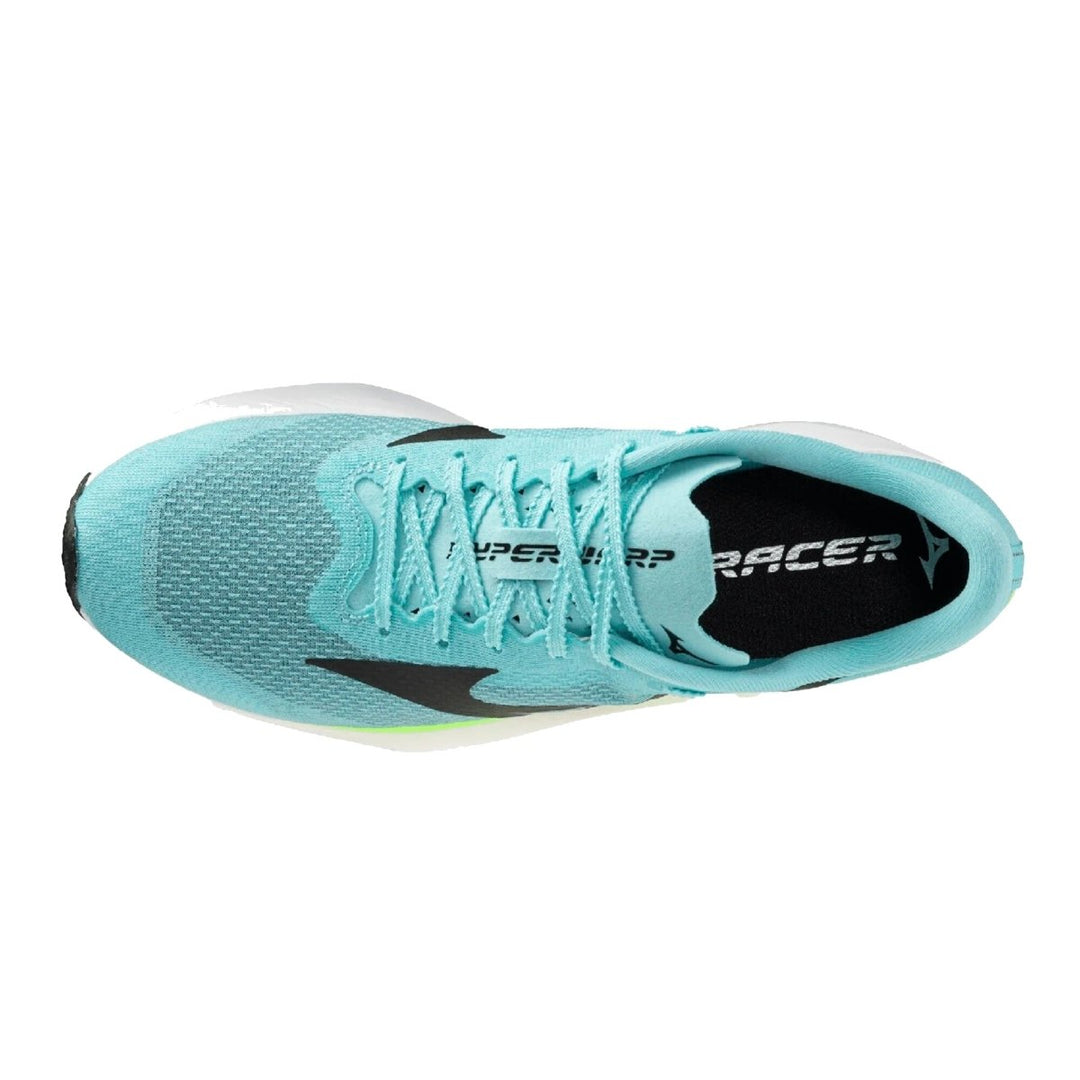 Mizuno Hyperwarp Racer Men's Rinsing Rivulet/Black/Lime Burst - Run Vault