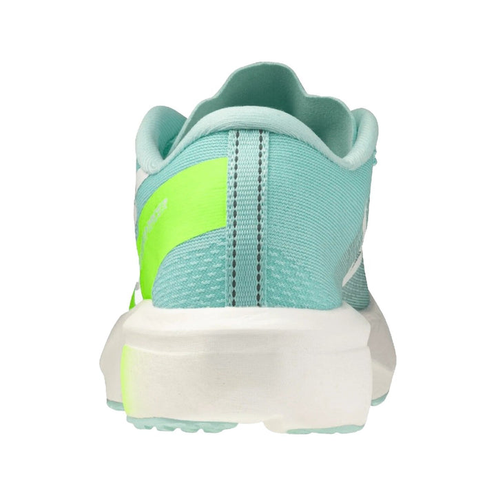 Mizuno Hyperwarp Racer Women's Dewdrops/White/Lime Burst - Run Vault