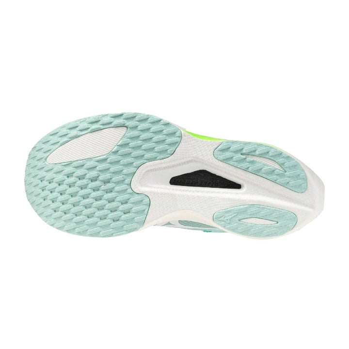 Mizuno Hyperwarp Racer Women's Dewdrops/White/Lime Burst - Run Vault