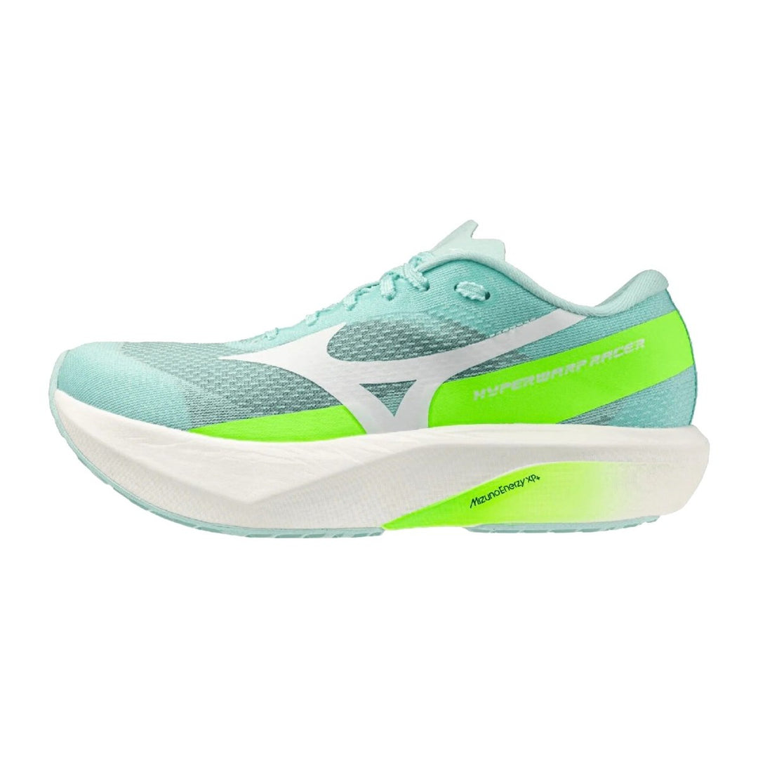 Mizuno Hyperwarp Racer Women's Dewdrops/White/Lime Burst - Run Vault