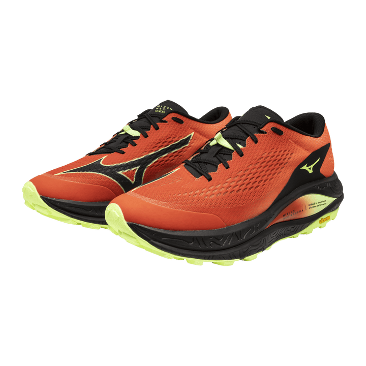 Mizuno Neo Accera Unisex Orange/Lime/Black - Run Vault
