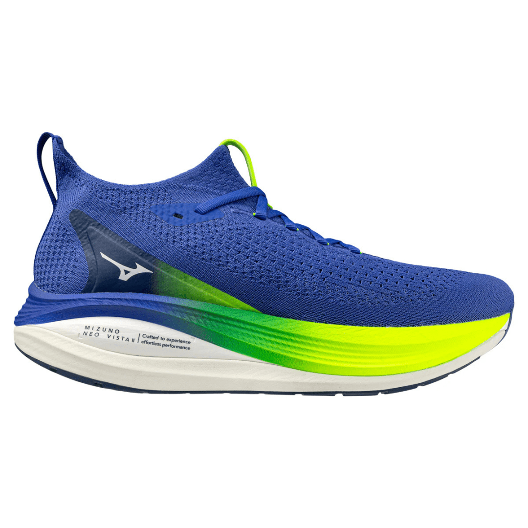 Mizuno Neo Vista 2 Men's Dazzling Blue/White/Lightning Yellow - Run Vault