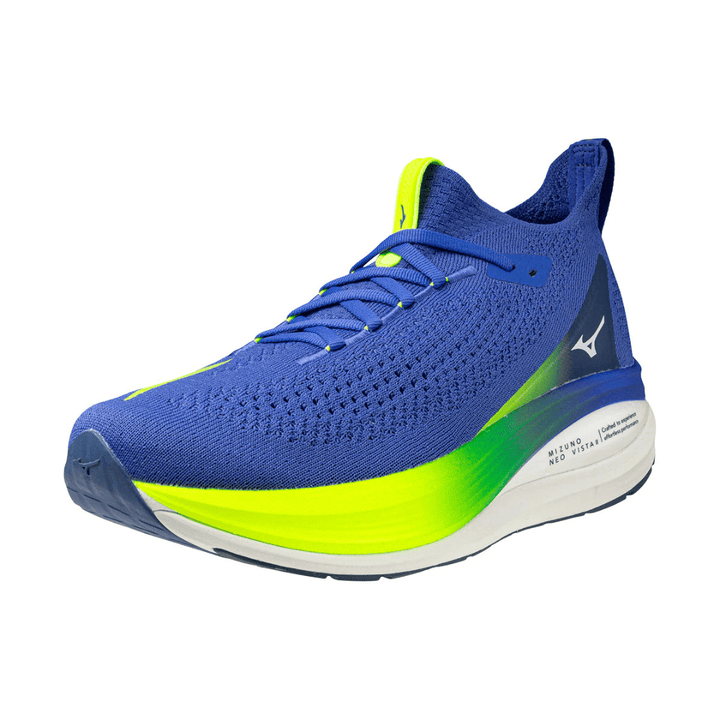 Mizuno Neo Vista 2 Men's Dazzling Blue/White/Lightning Yellow - Run Vault