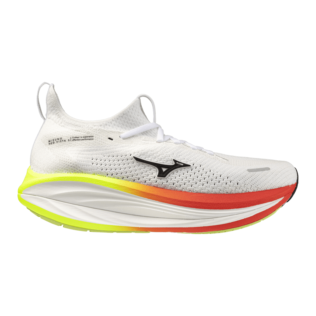 Mizuno Neo Vista 3 Men's White/Black/Orange - Run Vault