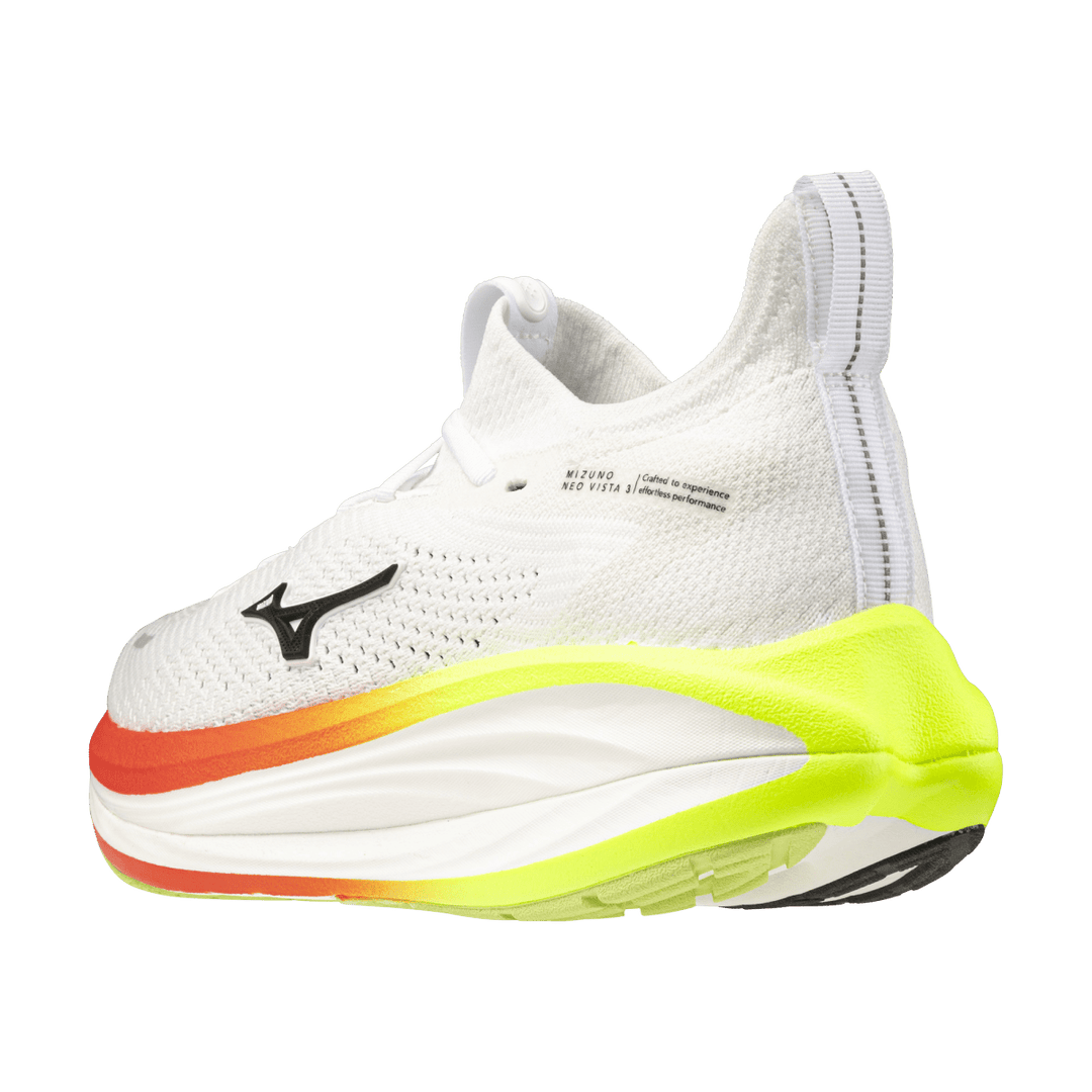 Mizuno Neo Vista 3 Men's White/Black/Orange - Run Vault